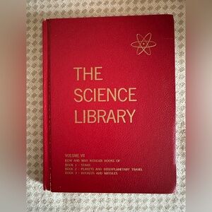 Vintage 1960 The Science Library Book
